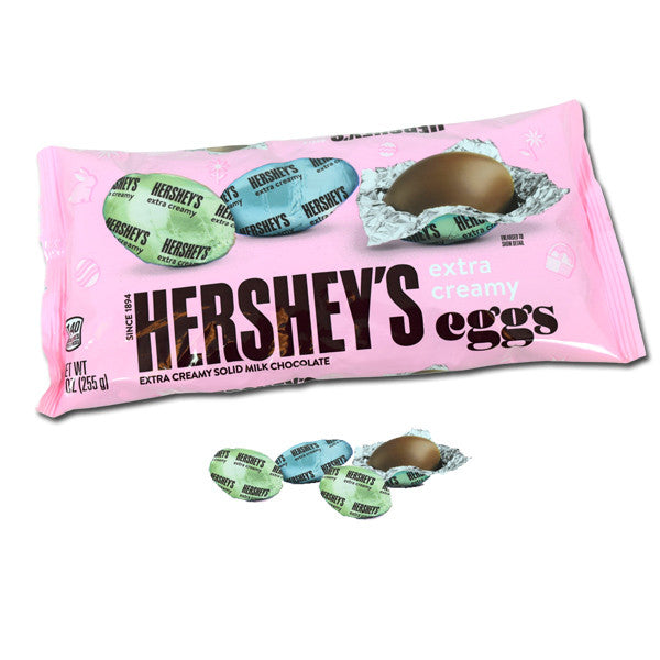 Hershey's "Extra Creamy" Chocolate Eggs - 9oz