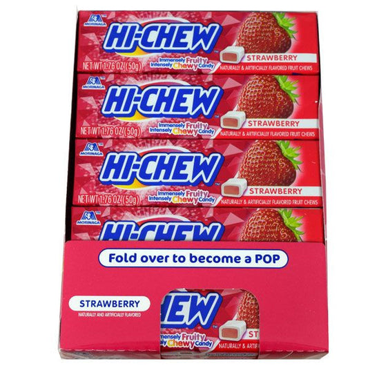 Hi-Chew Fruit Chews Strawberry 15 Count