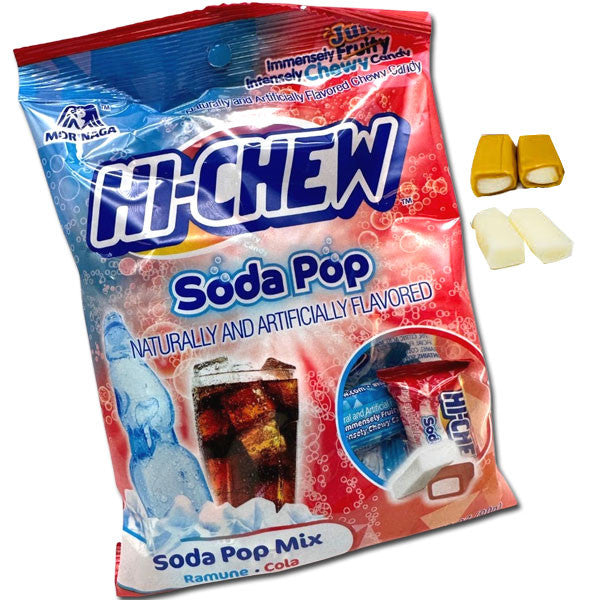 Hi-Chew Candy Soda Pop Mix Ramune/Cola Flavors