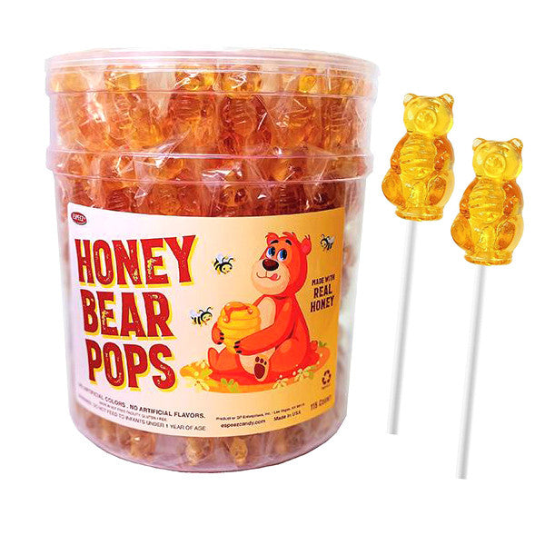 Honey Bear Lollipops 115 Count