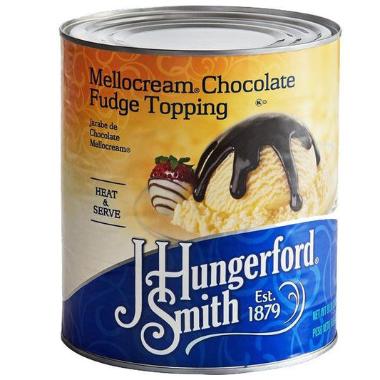 Chocolate Fudge Mellocream Topping 10lb Can