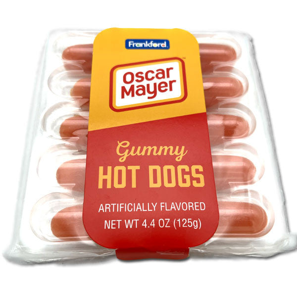 Gummy Hot Dogs Oscar Mayer "5 Pack"