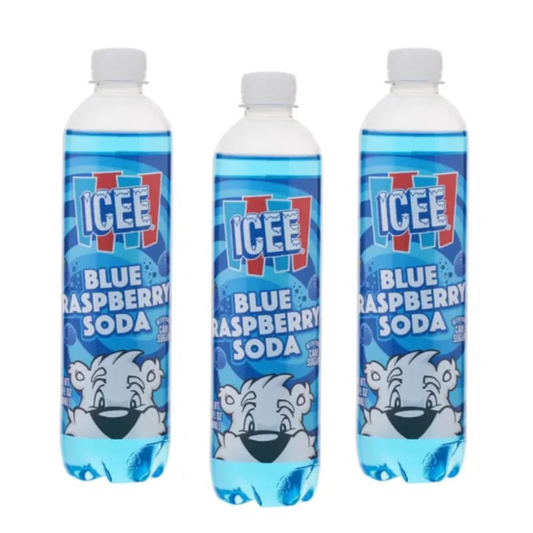 ICEE Blue Raspberry Soda - 16.9oz / 12ct