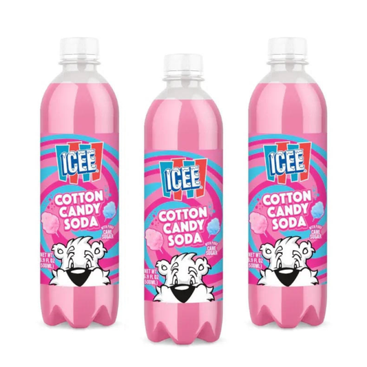 ICEE Cotton Candy Soda - 16.9oz / 12ct