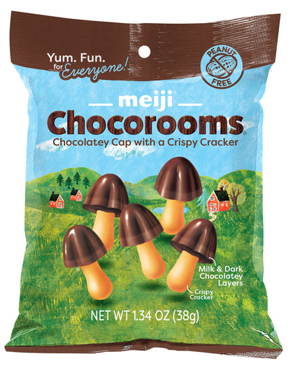 Meiji Chocorooms Candies 8 Count