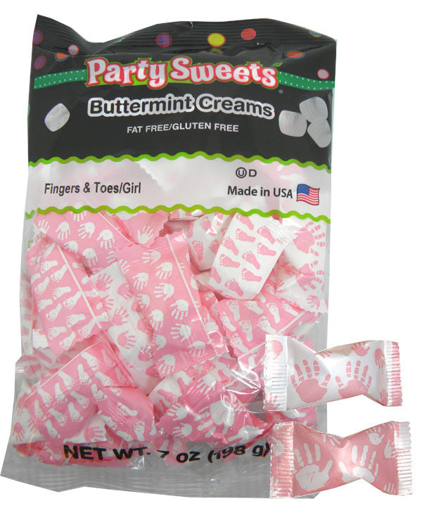 It's A Girl Butter Mints 56 Count