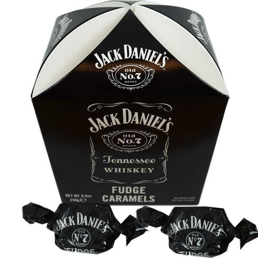 Jack Daniels Whiskey Fudge Caramels 8.8oz Box
