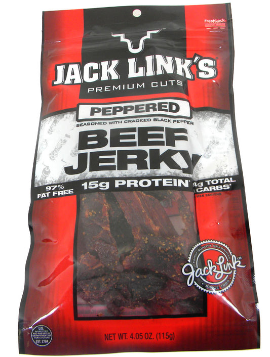 Jack Link's Beef Jerky Peppered 3.3oz