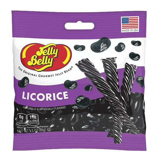 Jelly Belly Black Licorice Jelly Beans - 3.5oz