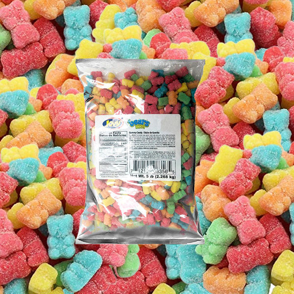 Neon Gummy Bears - 5lb