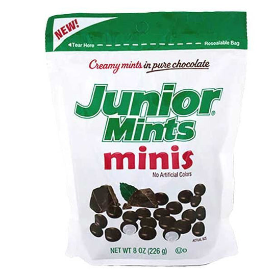 Junior Mint Mini's 8oz Stand Bag