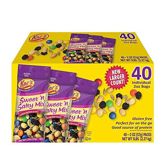 Kars Sweet & Salty Trail Mix 40 Count