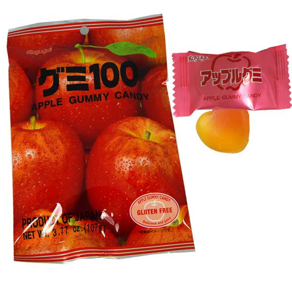 Kasugai Gummy Apple 3.77oz