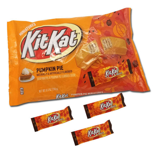 Kit Kat Pumpkin Pie snack size candy bars