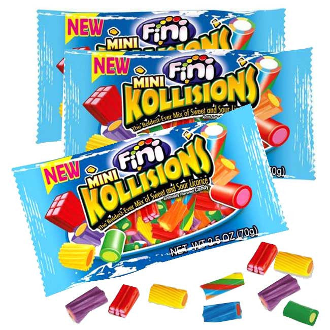 Kollisions Mini Sweet & Sour Packs 12 Count