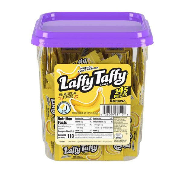 Laffy Taffy Chews 145ct - Banana