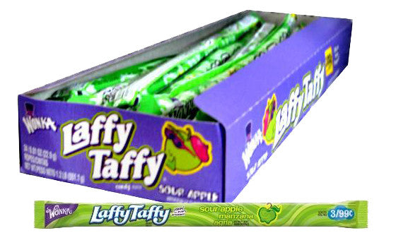 Laffy Taffy Rope 24ct - Apple
