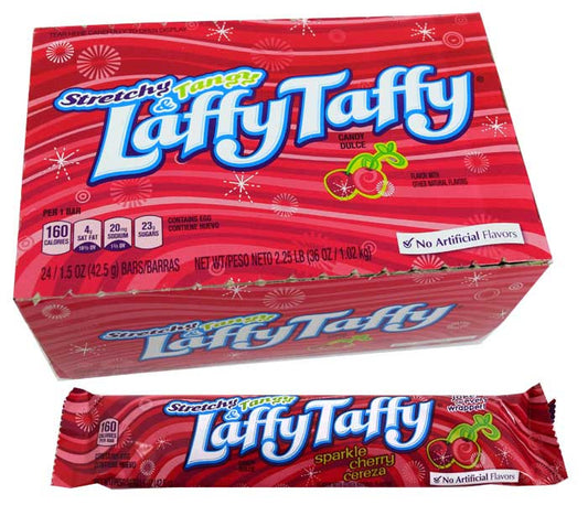 Laffy Taffy Sparkle Cherry 24 Count