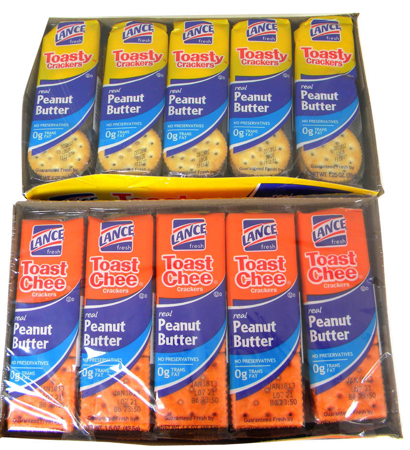 Lance Cheese Crackers 20ct -  Choose Flavor