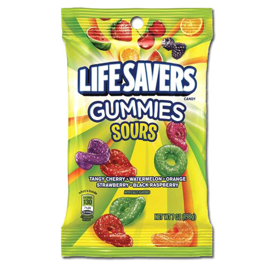 Lifesaver Sour Gummies Bag