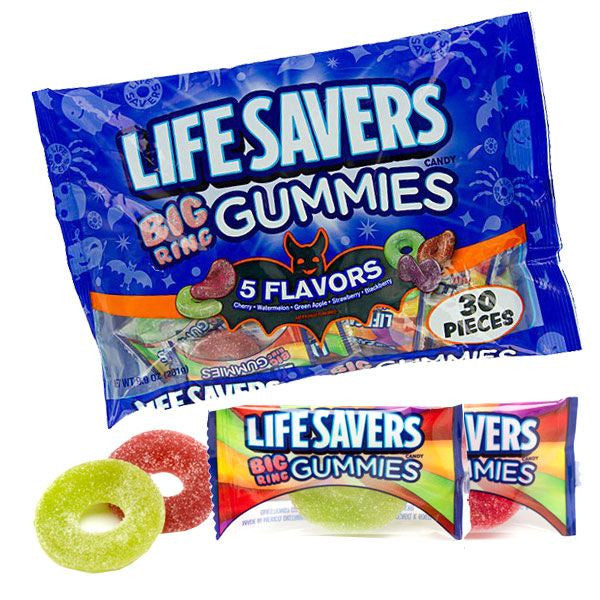 Lifesavers Big Ring Gummies 30 Count Bag