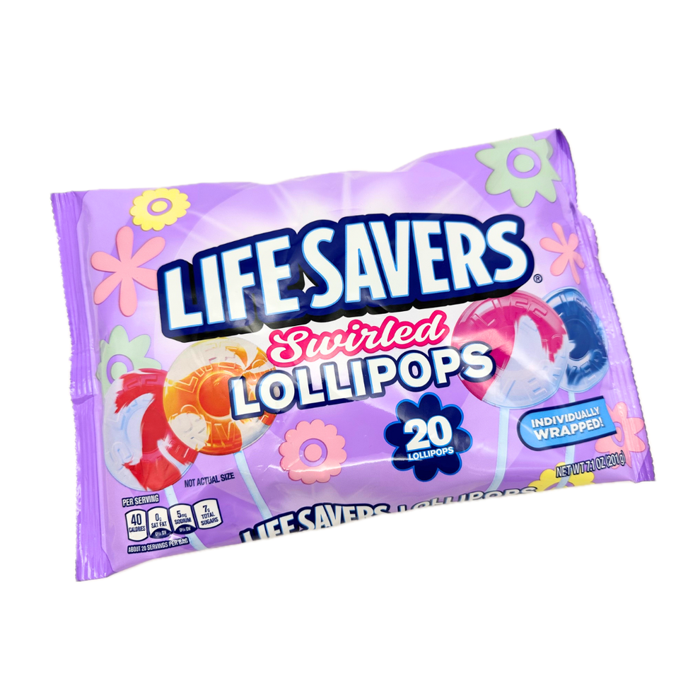 Lifesavers Swirled Lollipops - 7.1oz / 20ct – Blair Candy Company