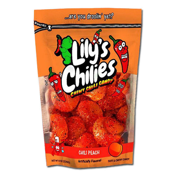 Lily's Chilies Gummi Peaches 4oz bag