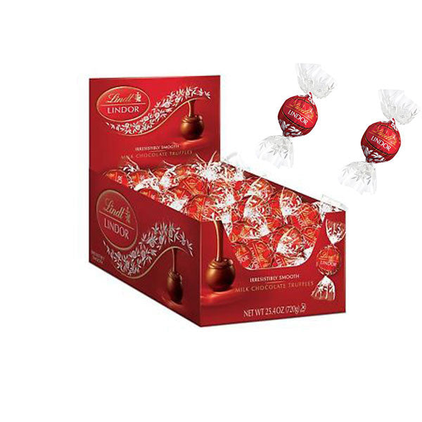 Lindt Lindor Milk Chocolate Truffles - 60ct