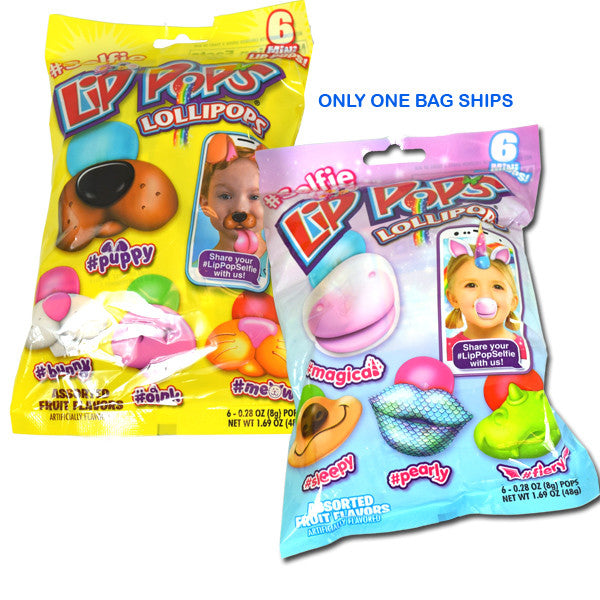 LIp Pop Selfie Lollipops