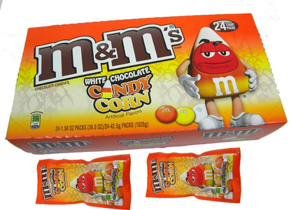 M&M Candy Corn 24 Count (White Chocolate)