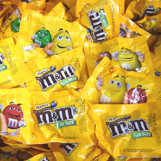 M&M's Peanut Fun Size - 575ct / 23lb