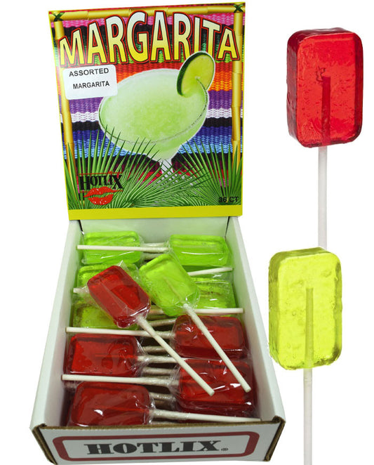 Margarita Suckers Assorted Lollipops 36 Count