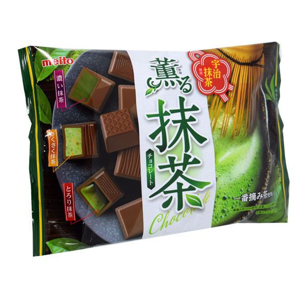 Meito Uji Matcha Chocolate Assorted 4.78oz Bag