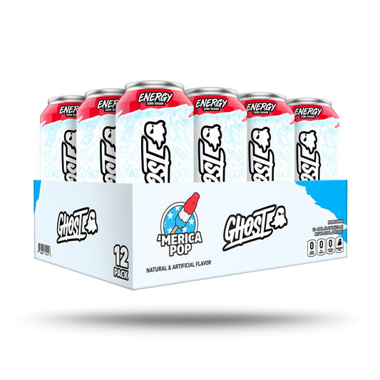 Ghost Energy Drink 'Merica Pop - 16oz / 12ct
