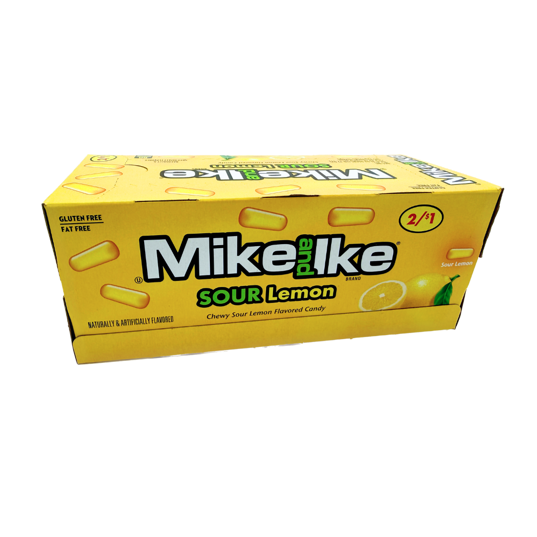 Mike & Ike Sour Lemon - 0.78oz / 24ct