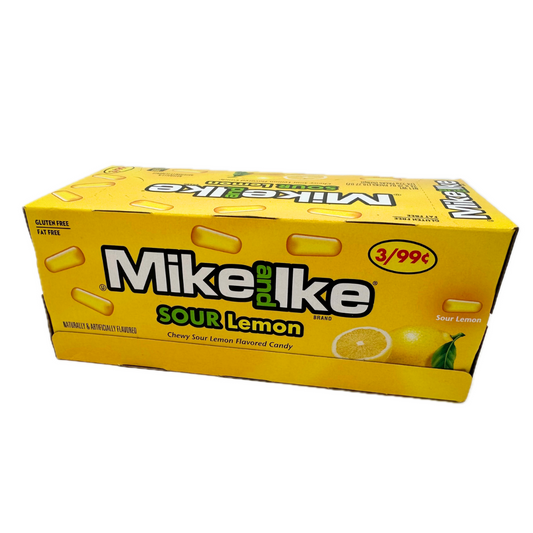 Mike & Ike Sour Lemon 24 Count (Pre priced)