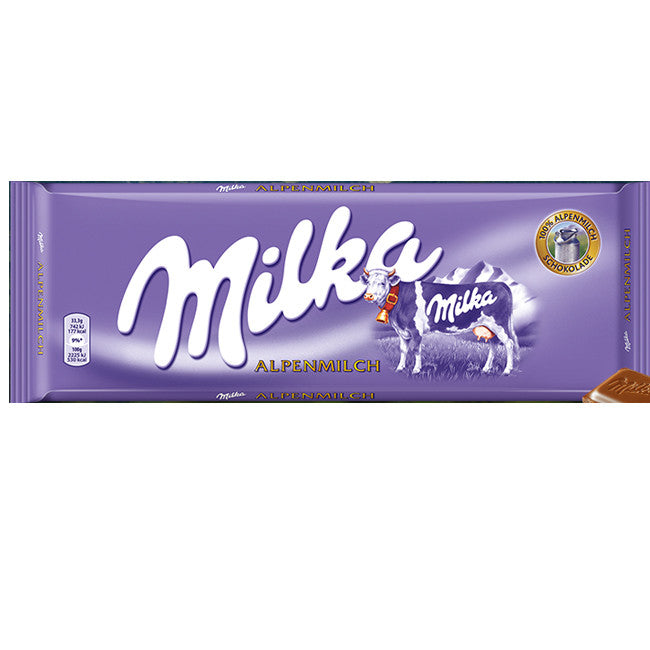 Milka Alpenmilch 3.5oz Bar (Import)