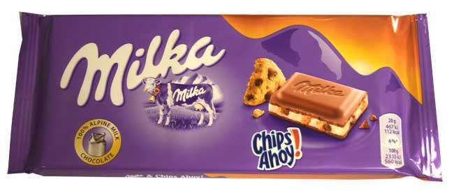 Milka Chips Ahoy Bar 3.5oz (Import)