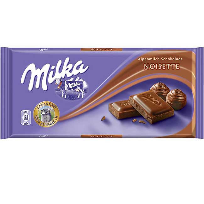 Milka Noisette 3.5oz Bar (Import)