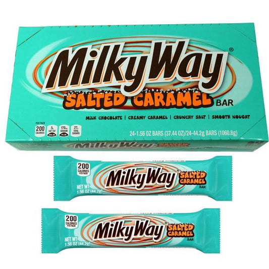 Milky Way Salted Caramel Bars 24 Count