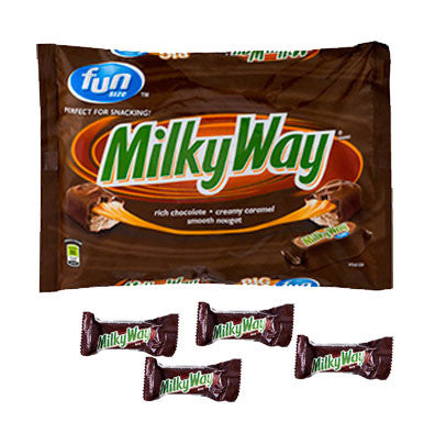 Milky Way Snack Size Candy Bar (18ct)