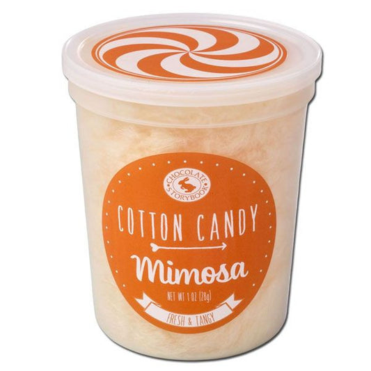Mimosa Flavored Cotton Candy