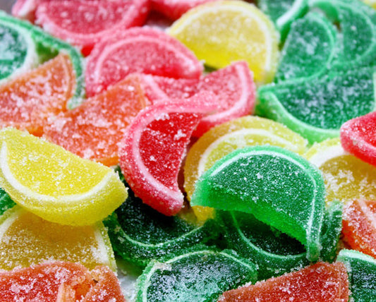 Mini Fruit Slices Candy Assorted 5lb Box
