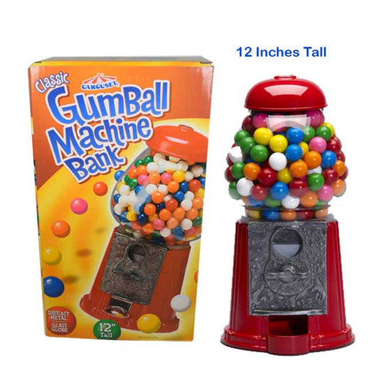 Gumball Machine & Bank 12"