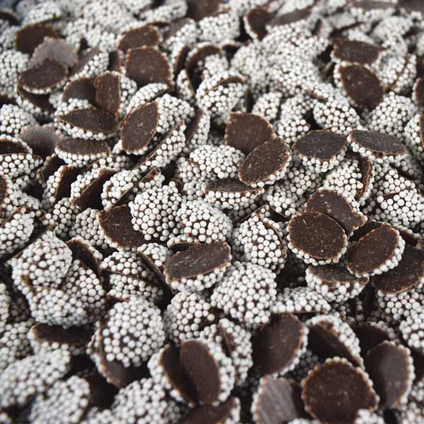 Mini Nonpareils Dark Chocolate Bulk 25lb – Blair Candy Company