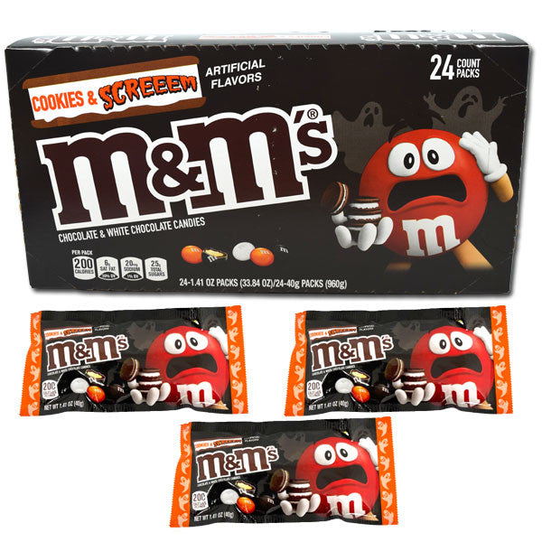M&M's  Cookies & Screeem 24 Count