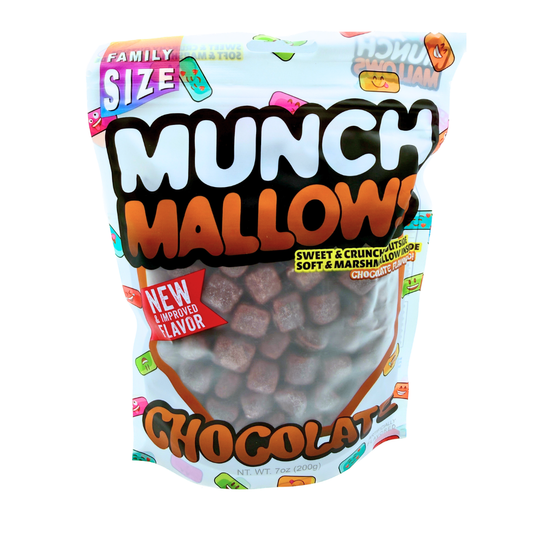 Munch Mallows Chocolate Marshmallow Candy - 7oz