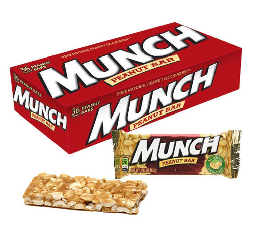 Munch Peanut Bar 36 Count