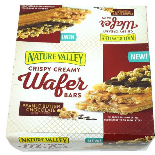 Nature Valley Wafer Bar Peanut Butter Chocolate 12 Count