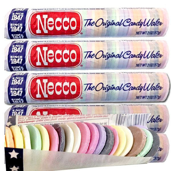 Necco Wafers  Assorted  24ct